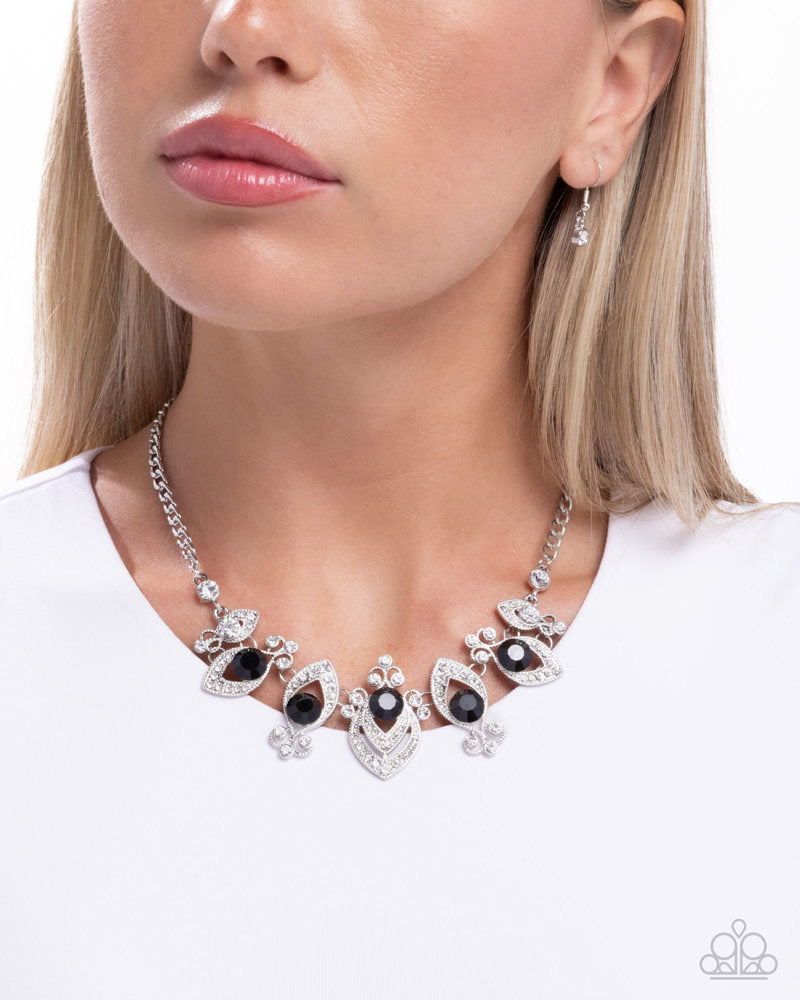 Polished Persistence Necklace - Black image 4