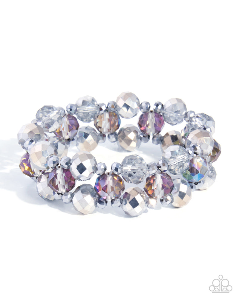 Seizing the Moment Bracelet - Silver | Paparazzi Accessories image 2