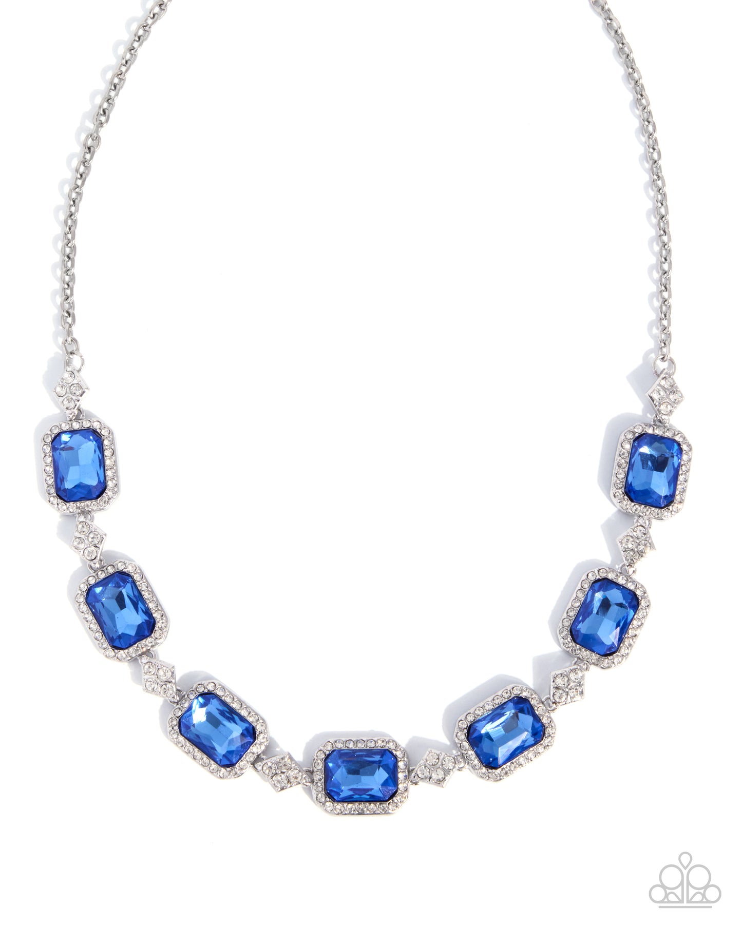 Redefined Radiance Necklace - Blue image 2