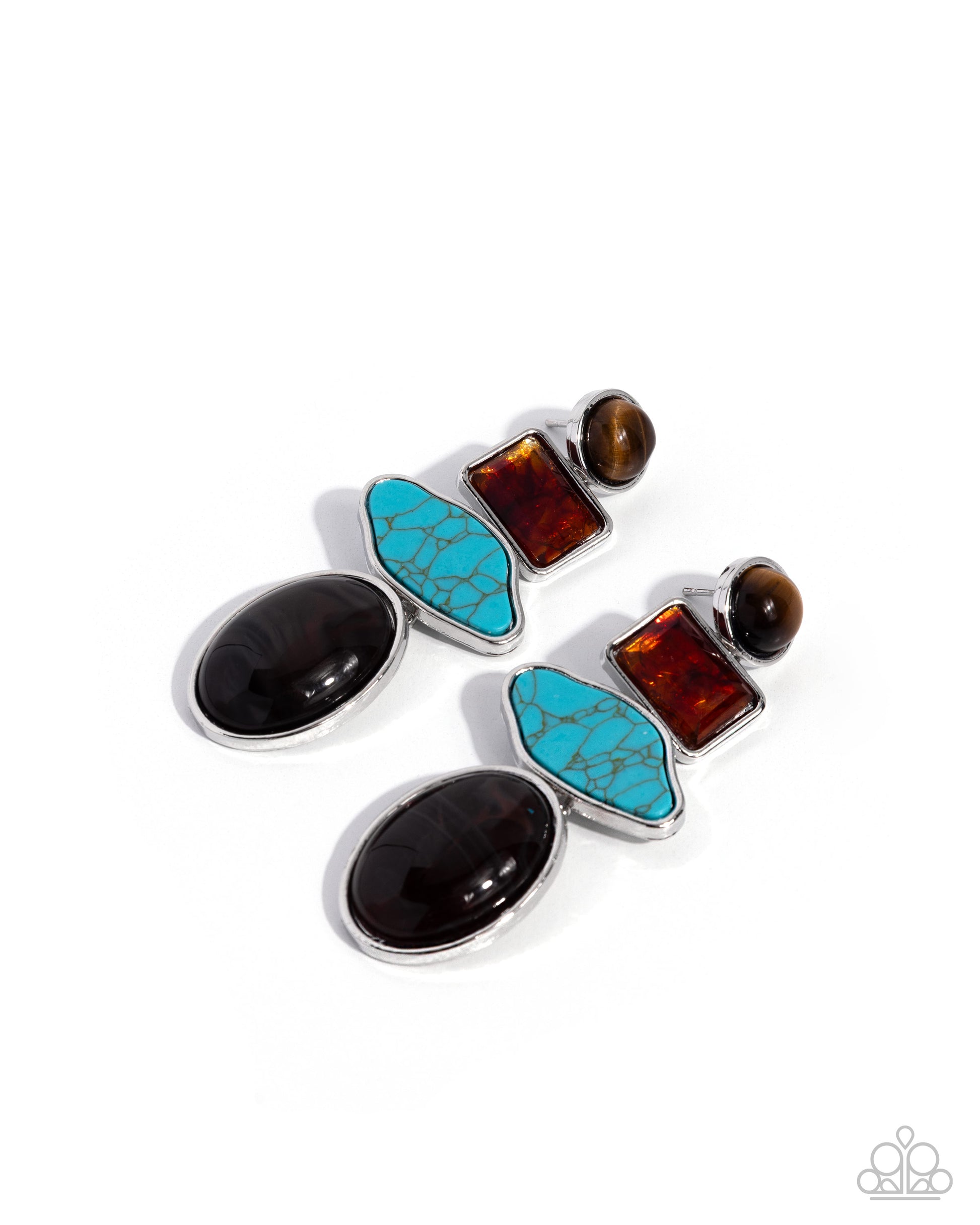 Earthy Experiment Earrings - Multi image 2