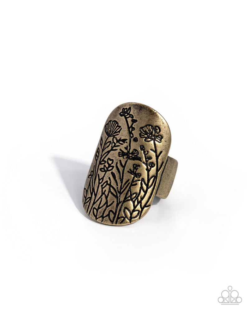 Out in the Garden Ring - Brass image 2