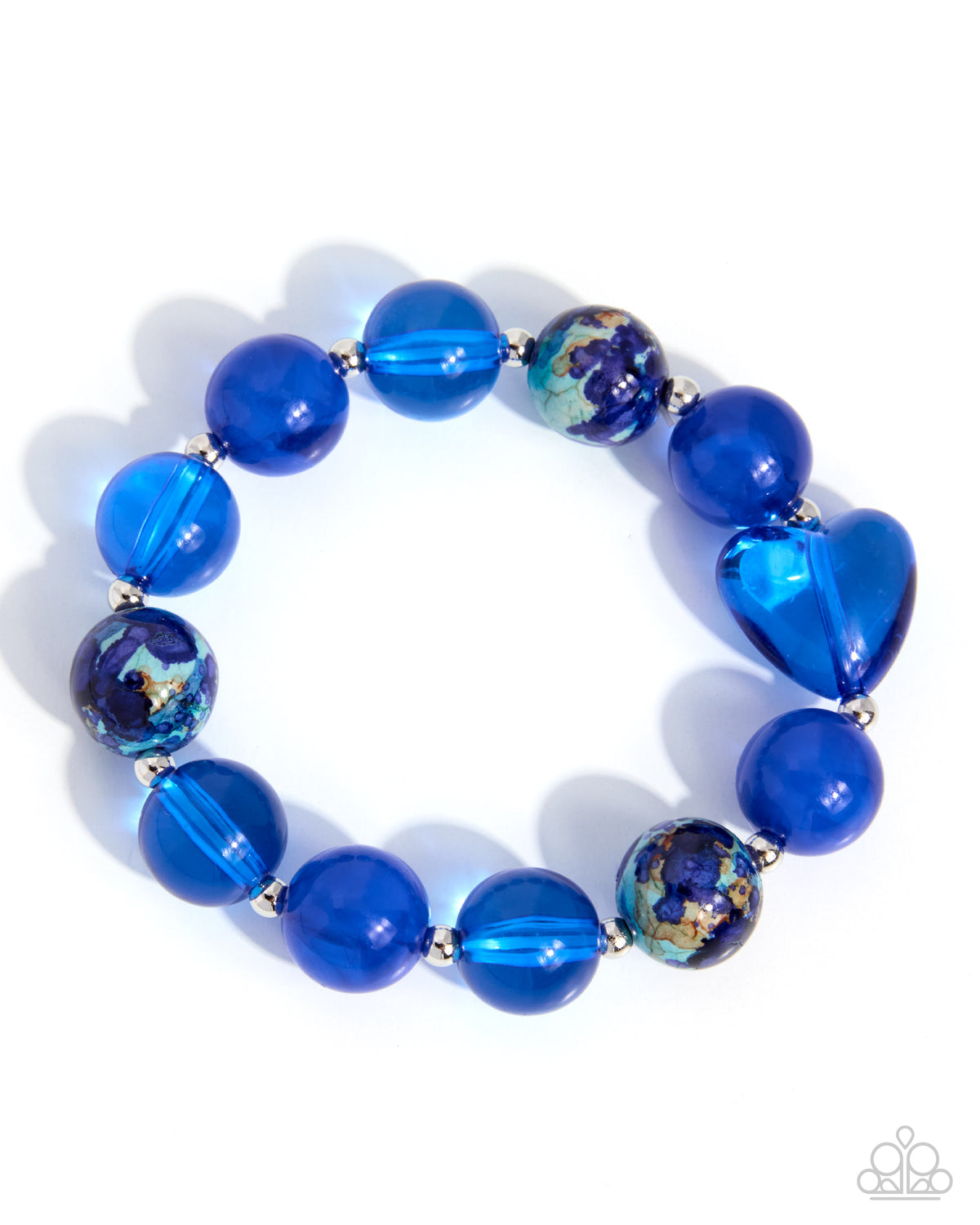 STONY Ovation Bracelet - Blue | Paparazzi Accessories image 2