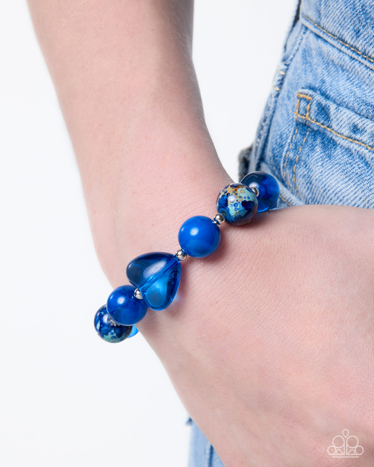 STONY Ovation Bracelet - Blue | Paparazzi Accessories