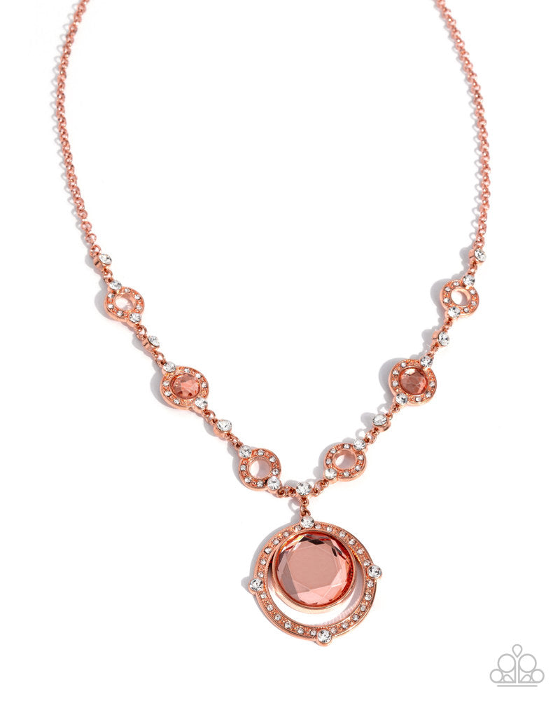 Tailored Color Necklace - Copper image 2