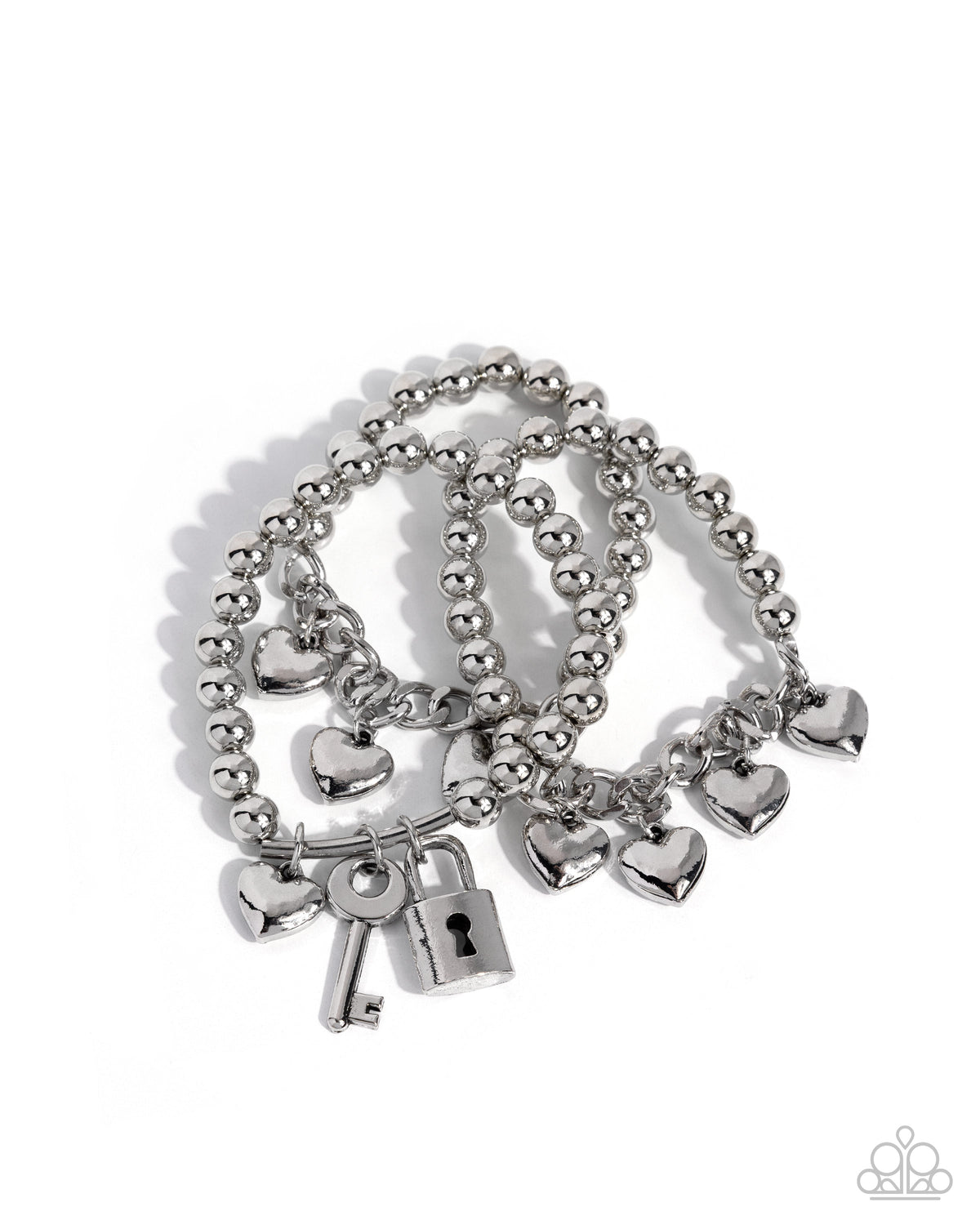 First Do No CHARM Bracelet - Silver | Paparazzi Accessories image 2