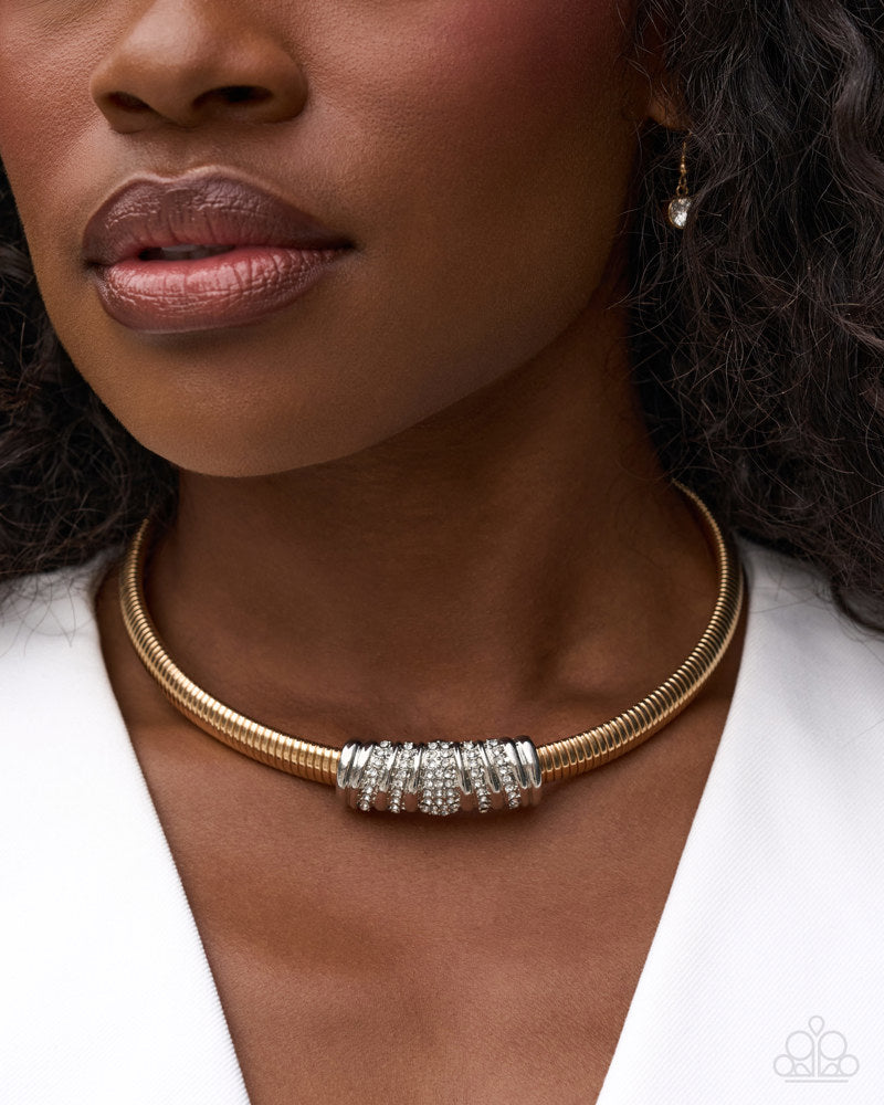 Shifting Lanes Necklace - Multi image 3