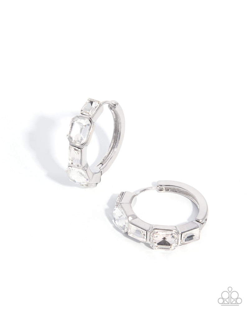 Operatic Overture Earrings - White image 2