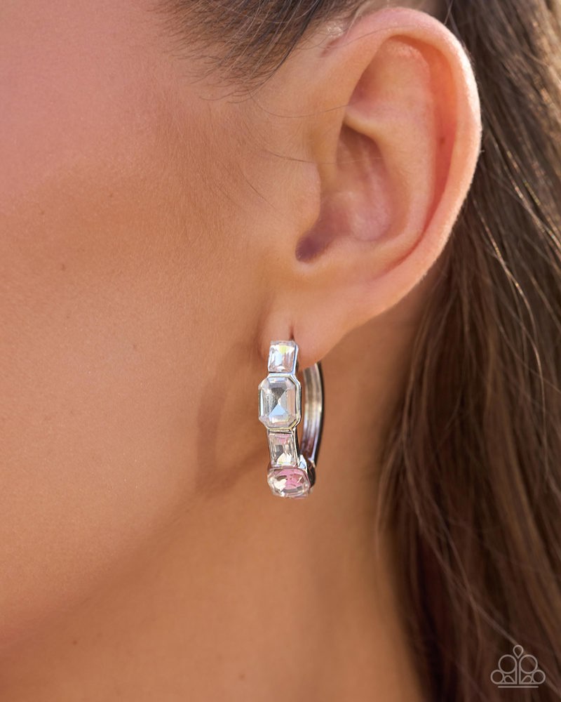 Operatic Overture Earrings - White image 3
