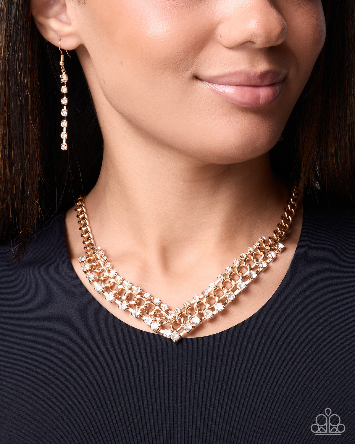 Edgy Estate Necklace - Gold | Paparazzi Accessories image 3