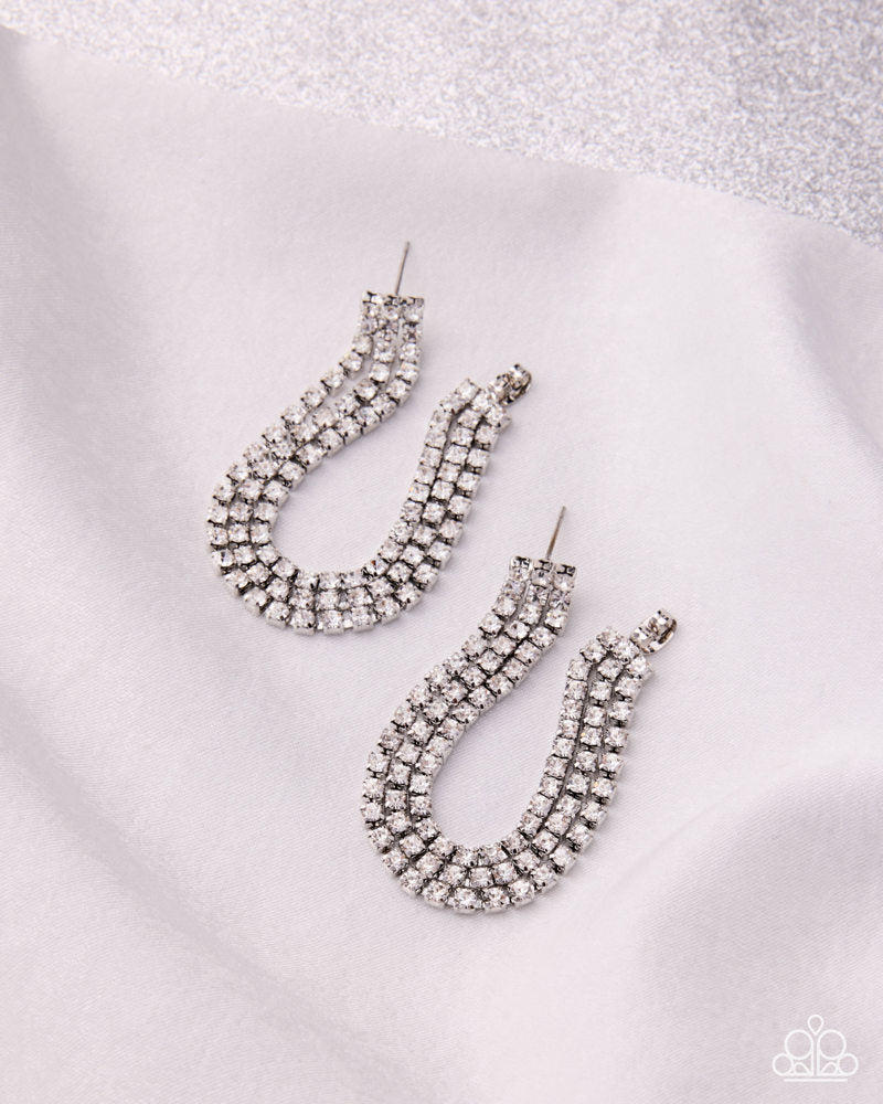 Delicate Daydream Earrings - White