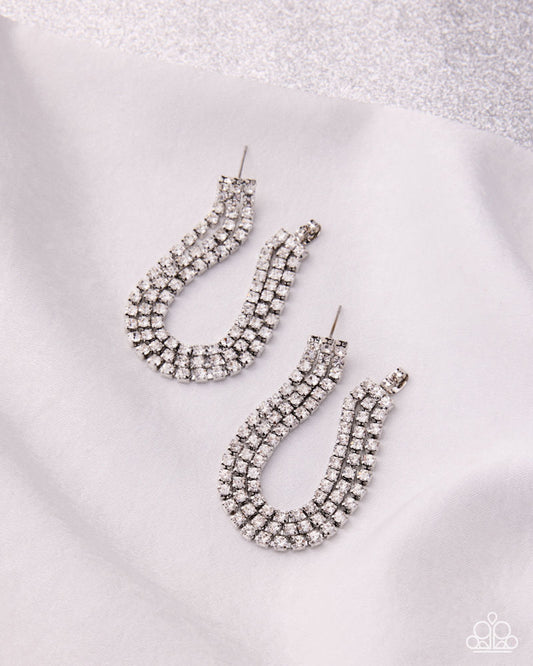 Delicate Daydream Earrings - White
