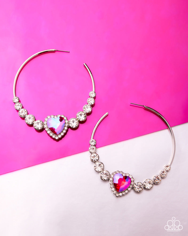 Courting Confidence Earrings - Pink