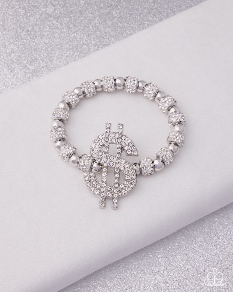 Wealthy Whimsy Bracelet - White