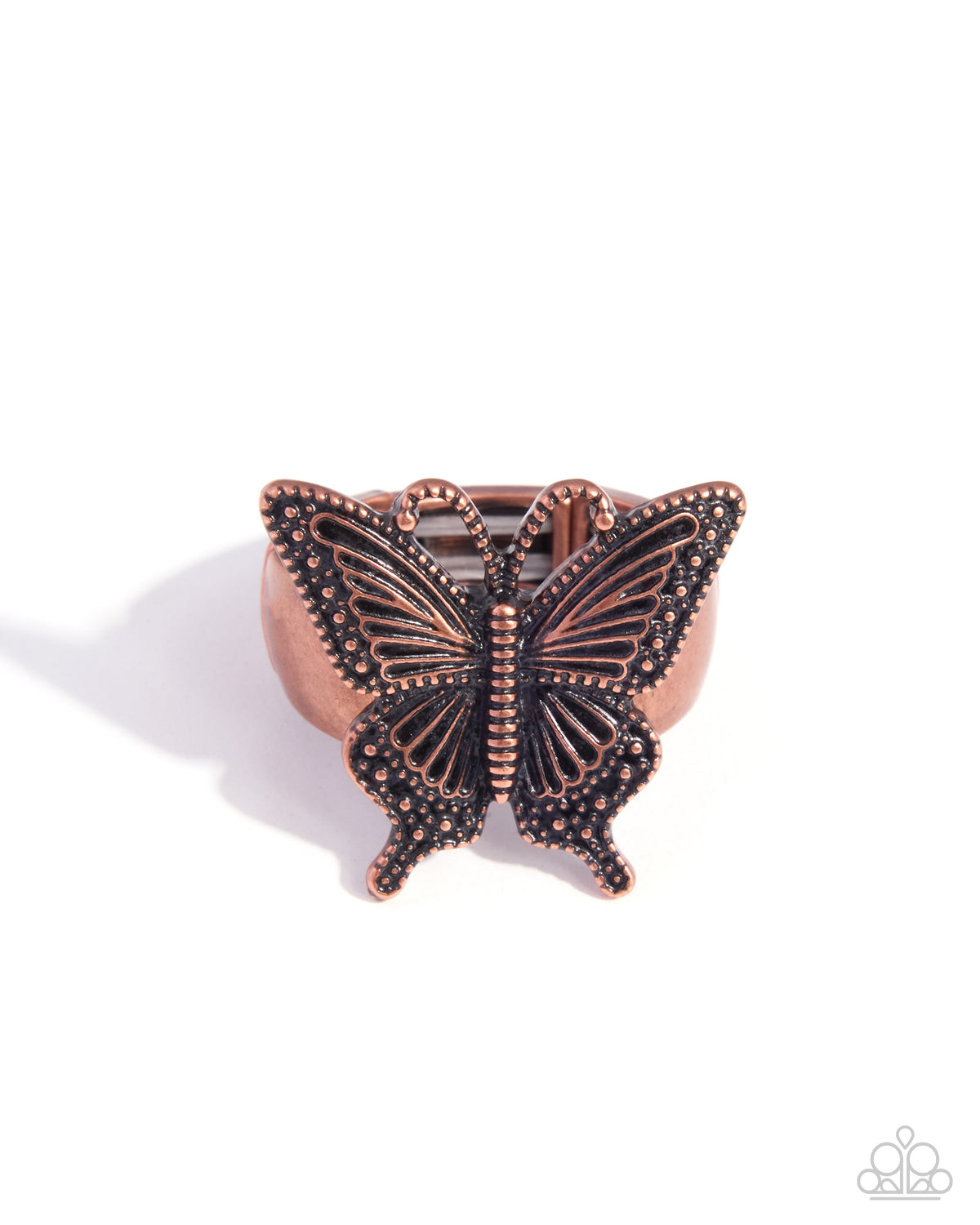 Aerial Attribute Ring - Copper | Paparazzi Accessories image 2