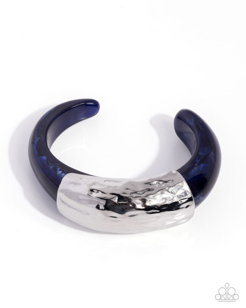 Memorable Motif Bracelet - Blue | Paparazzi Accessories image 2
