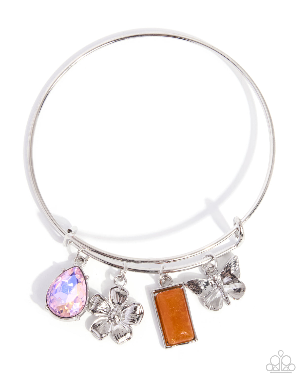 Whimsical Window Bracelet - Orange | Paparazzi Accessories image 2