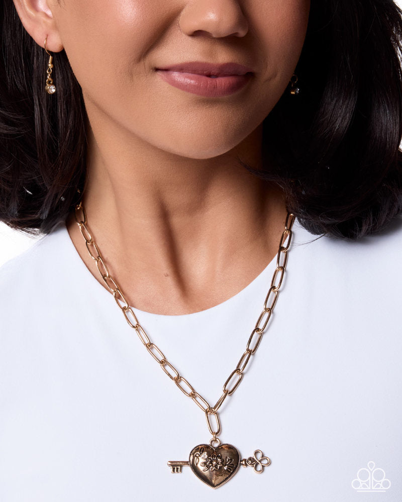Genuine Whimsy - Gold | Paparazzi Accessories