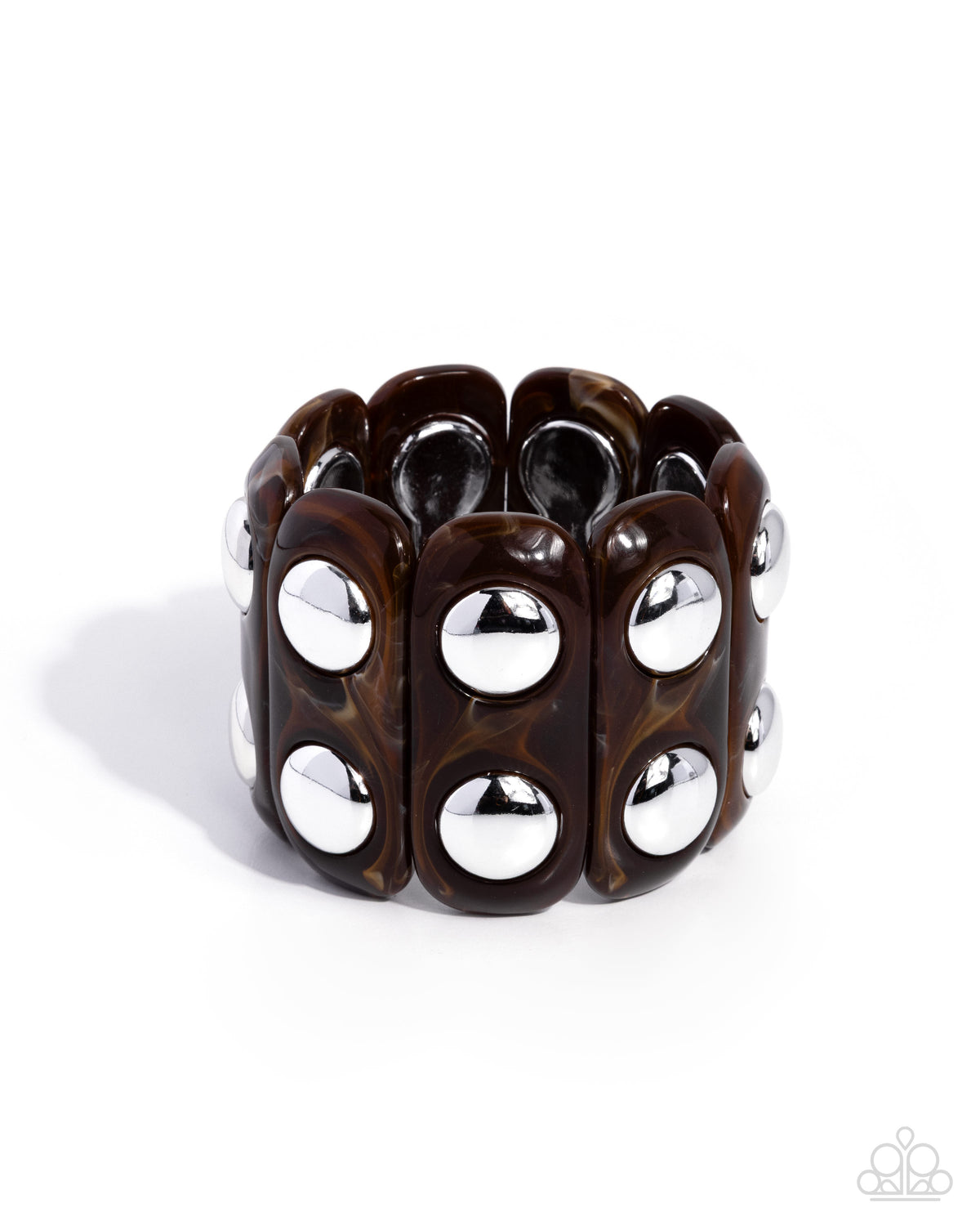Elongated Era Bracelet - Brown | Paparazzi Accessories image 2