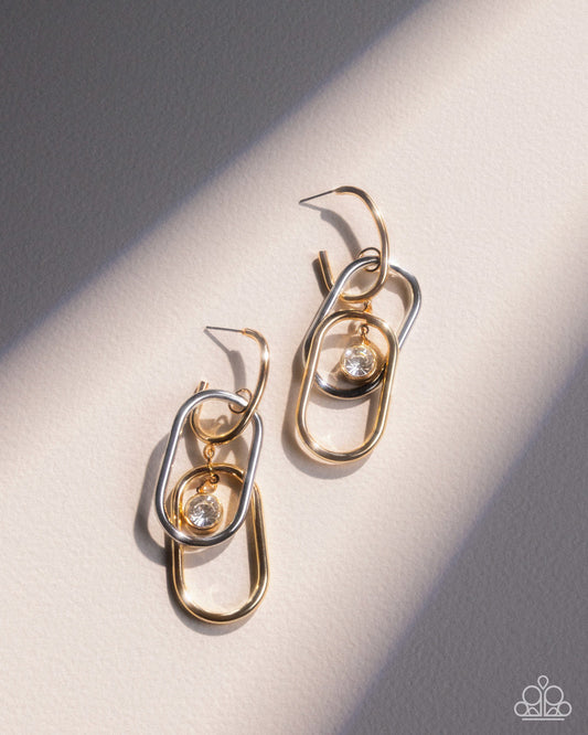 Luminescent Legato Earrings - Multi | Paparazzi Accessories