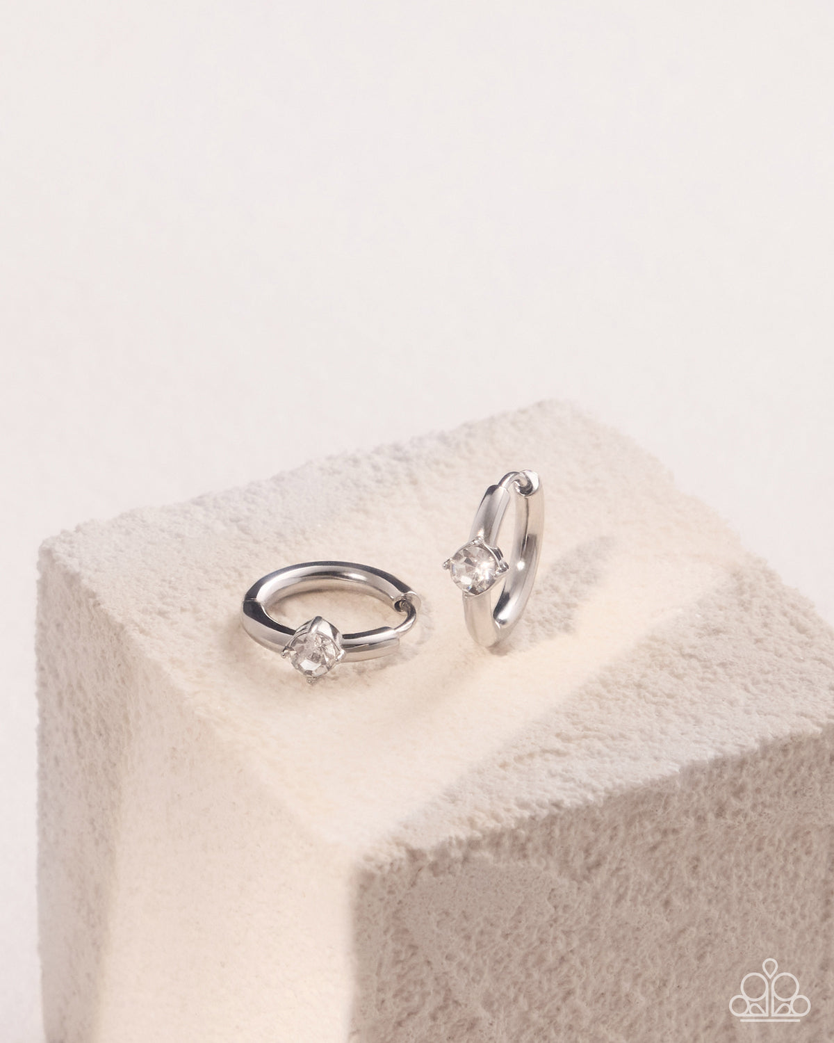 Stainless Setup Earrings - Silver | Paparazzi Accessories