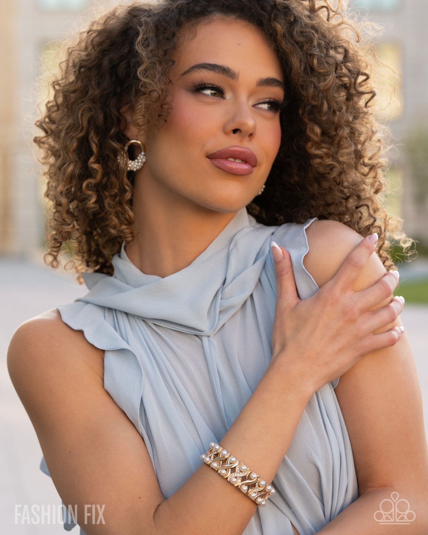 Fiercely 5th Avenue Earrings - Complete Look | Paparazzi Accessories image 2