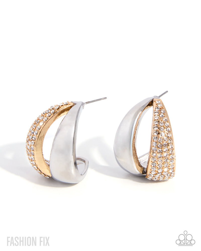 Magnificent Musings Earrings - Complete Look | Paparazzi Accessories image 3