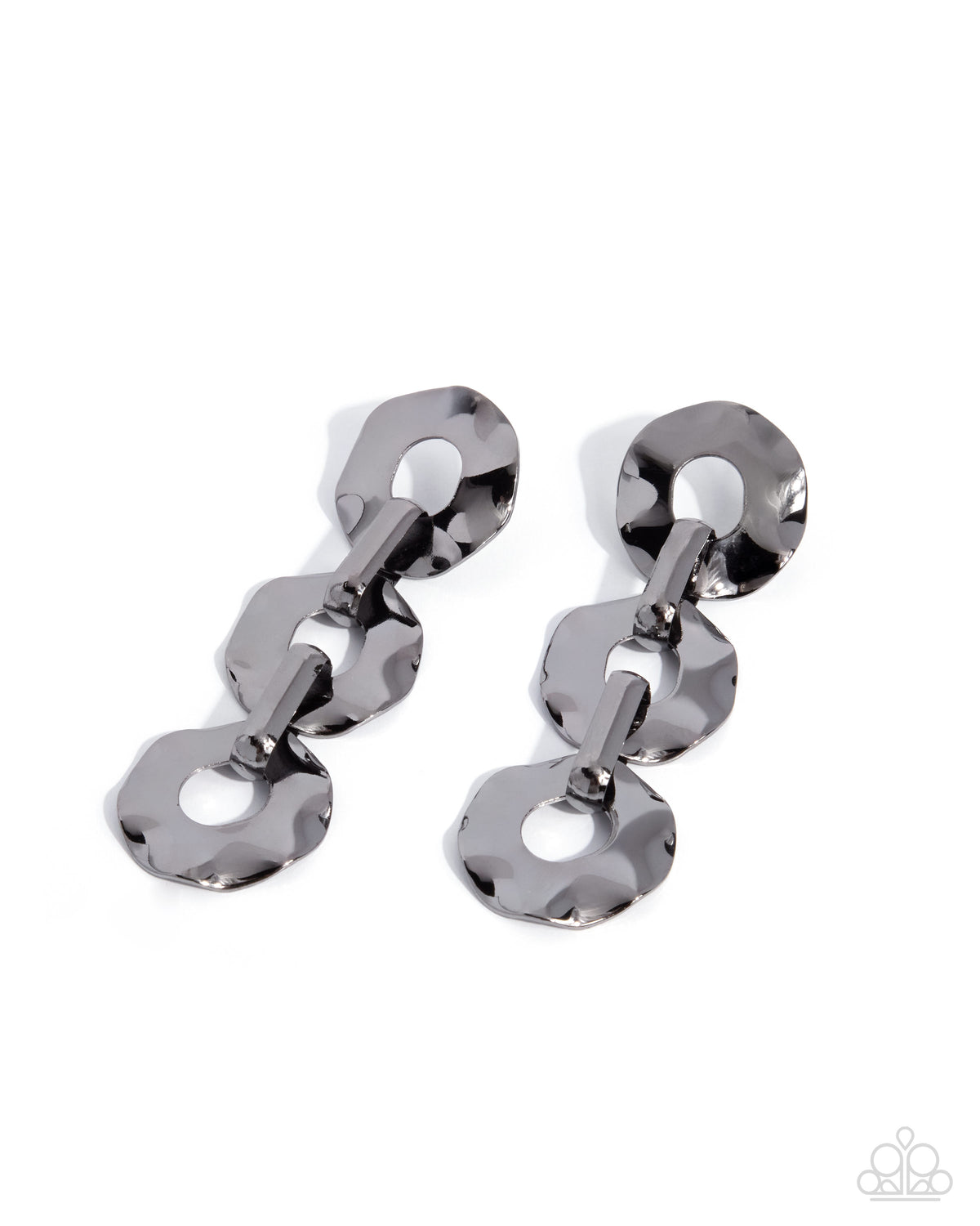 Poised Premiere Earrings - Black | Paparazzi Accessories image 2