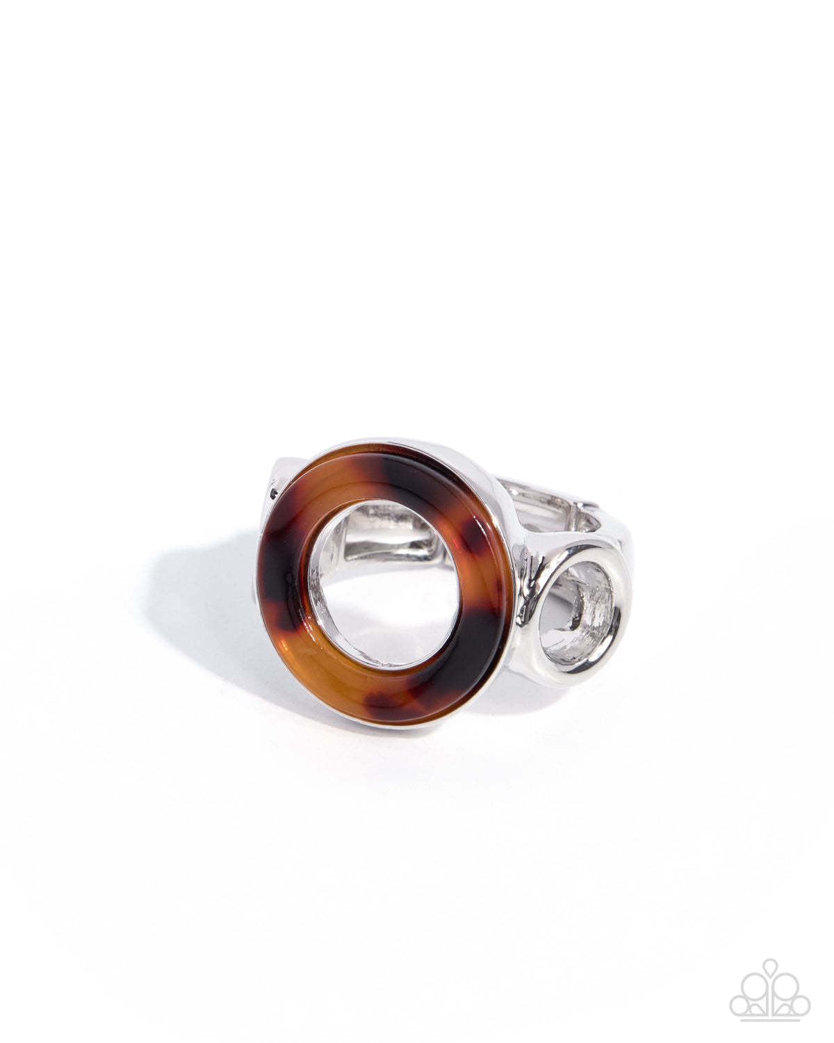Telltale Tortoiseshell Ring - Brown | Paparazzi Accessories image 2