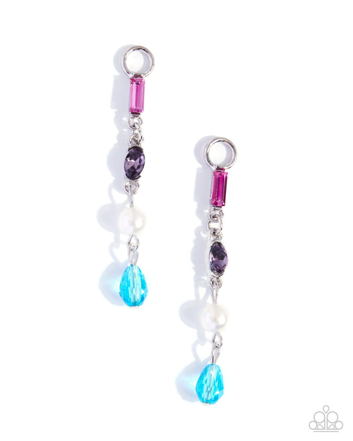 Poised Paradox Earrings - Multi | Paparazzi Accessories image 2