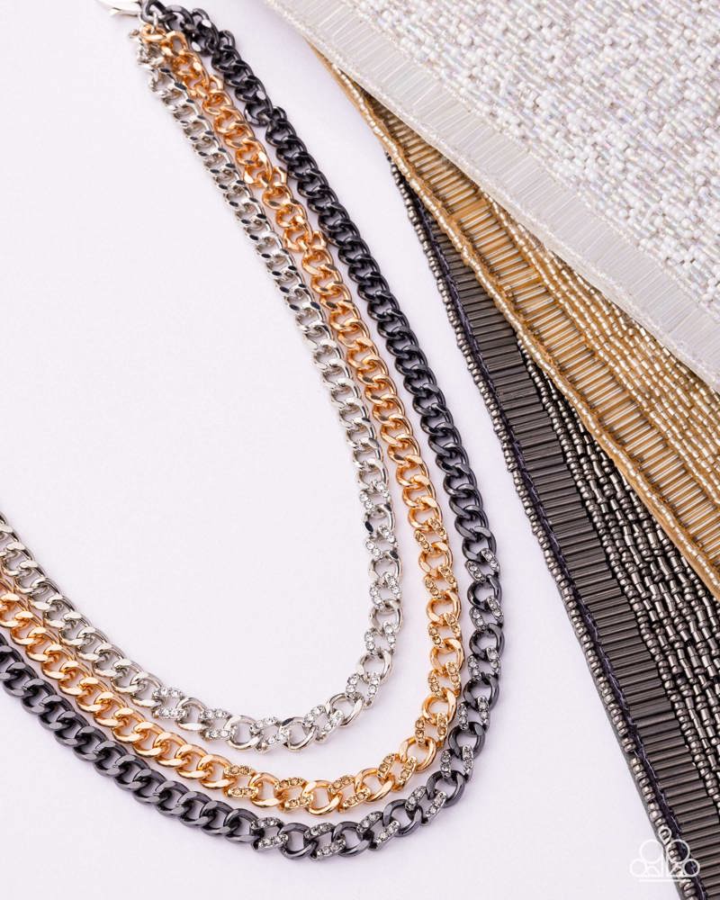 Persistent Poise Necklace - Multi | Paparazzi Accessories