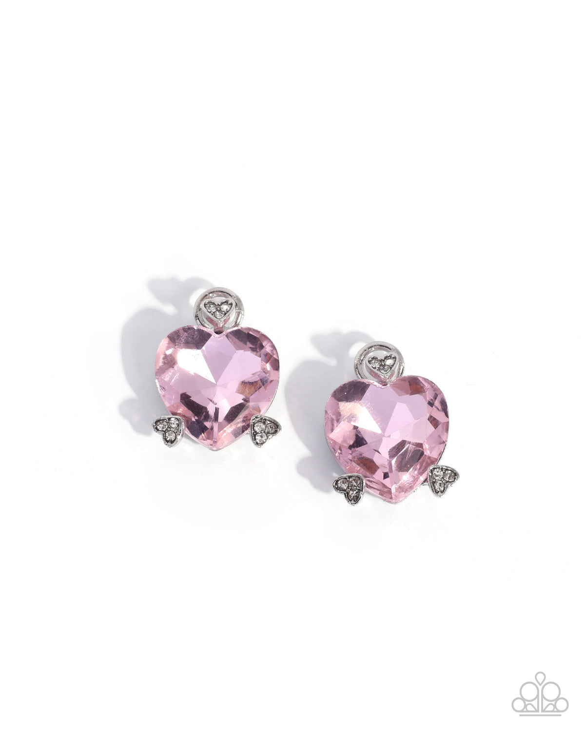 Darling Date Earrings - Pink | Paparazzi Accessories image 2