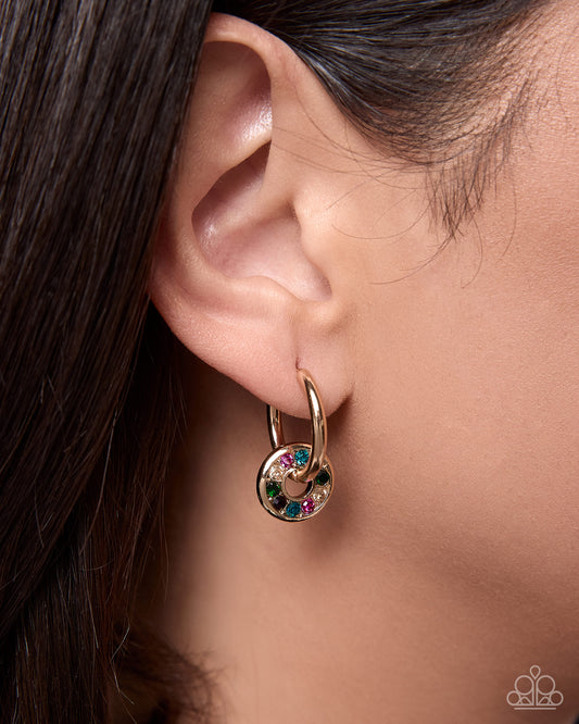 Artistic Ambition Earrings - Multi | Paparazzi Accessories