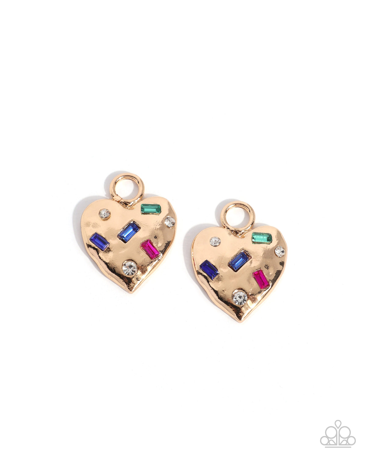 Romantic Rondo Earrings - Multi | Paparazzi Accessories image 2