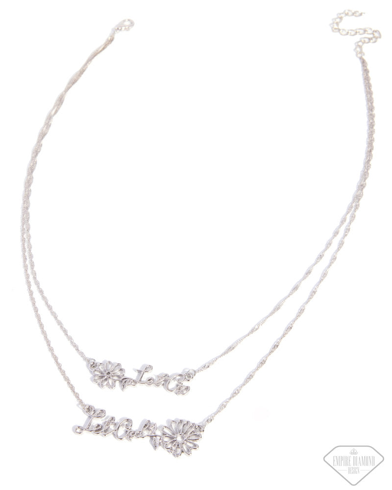 Guided by Grace Necklace - Silver | Paparazzi Accessories image 2