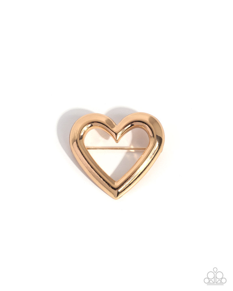 Loveable Luxury Hair Accessory - Gold | Paparazzi Accessories image 2