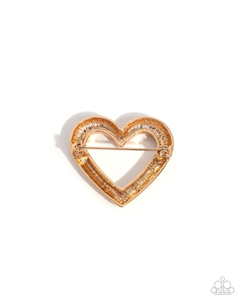 Loveable Luxury Hair Accessory - Gold | Paparazzi Accessories image 3
