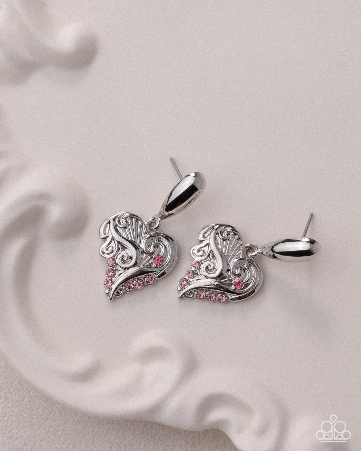 Secret Suitor Earrings - Pink | Paparazzi Accessories
