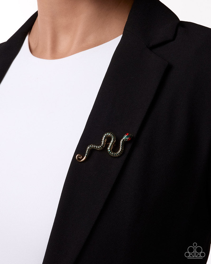 Slither Season Hair Accessory - Green | Paparazzi Accessories