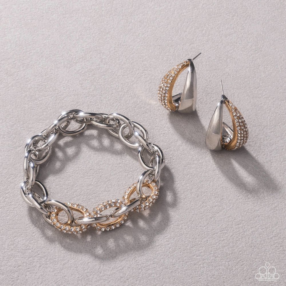 Magnificent Musings Earrings - Complete Look | Paparazzi Accessories