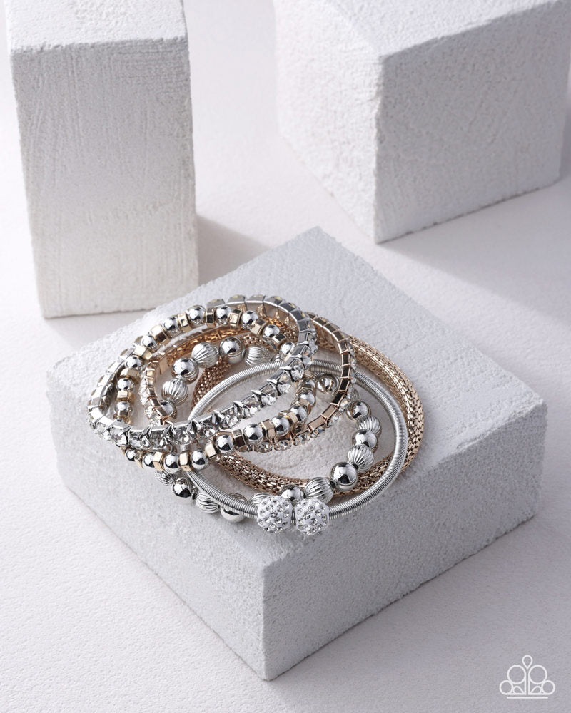 Festive Fashion Bracelet - Multi | Paparazzi Accessories