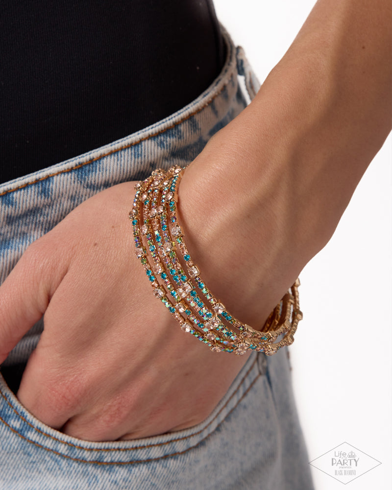 Remarkable Reflection Bracelet - Multi | Paparazzi Accessories image 3
