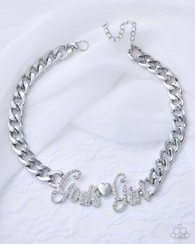 Shimmery Self-Worth - White | Paparazzi Accessories