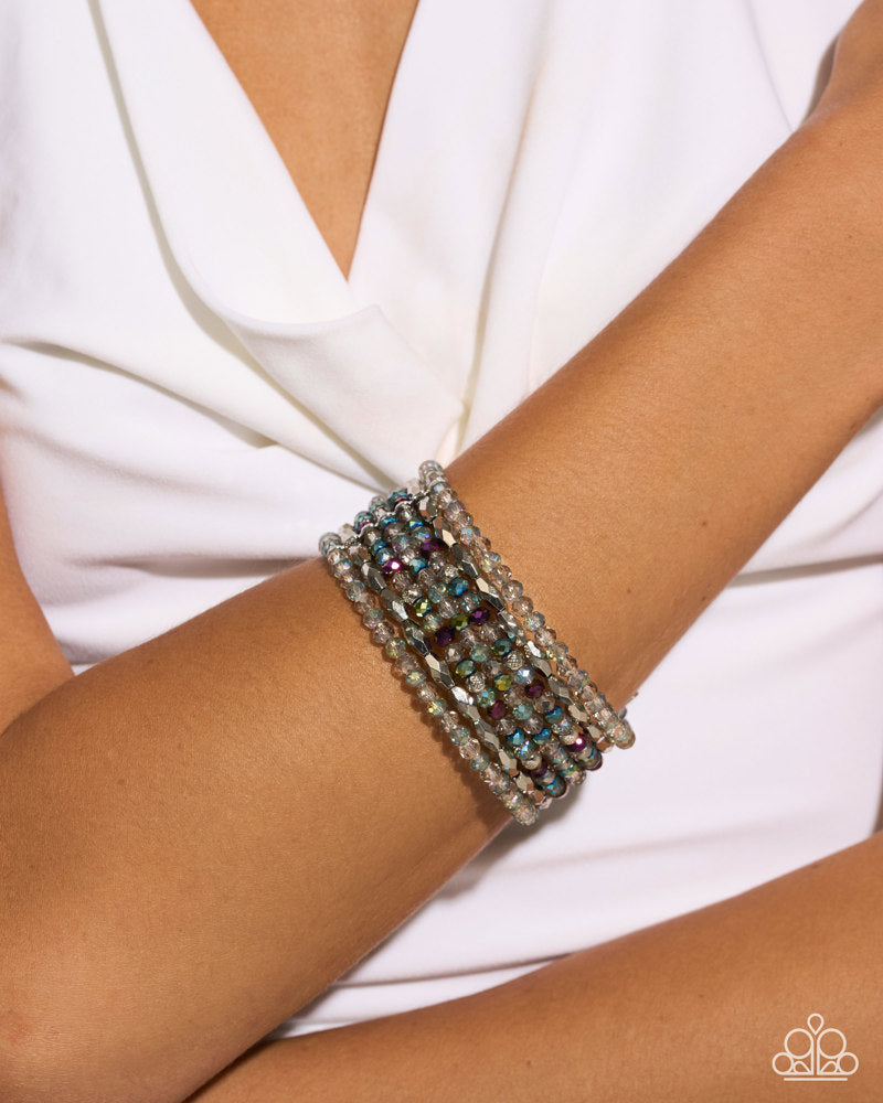 Crafted Charm Bracelet - Multi | Paparazzi Accessories image 3