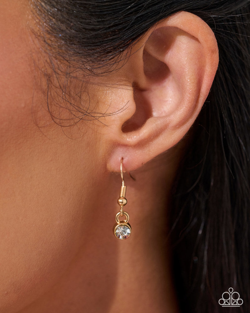 Aerial Ability Necklace - Gold | Paparazzi Accessories image 4