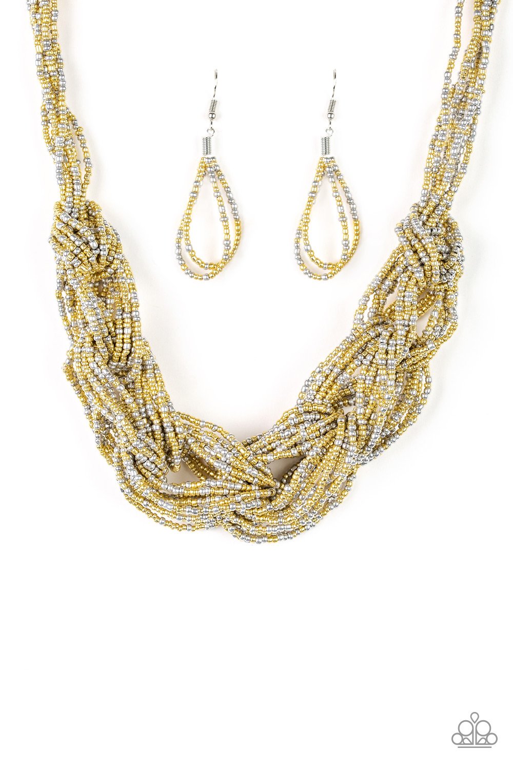 Paparazzi City Catwalk - Gold Necklace - Pusher P