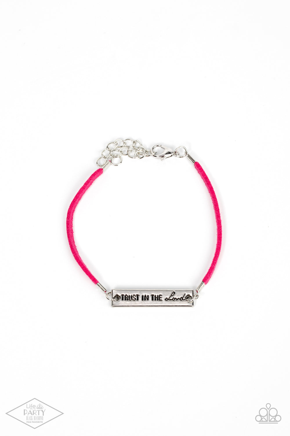 Paparazzi Have Faith - Pink Bracelet - Pusher P