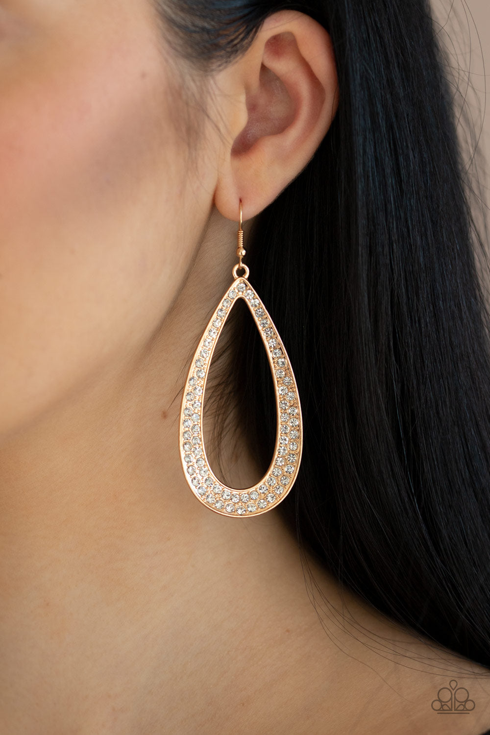 Paparazzi Diamond Distraction - Gold - Pusher P