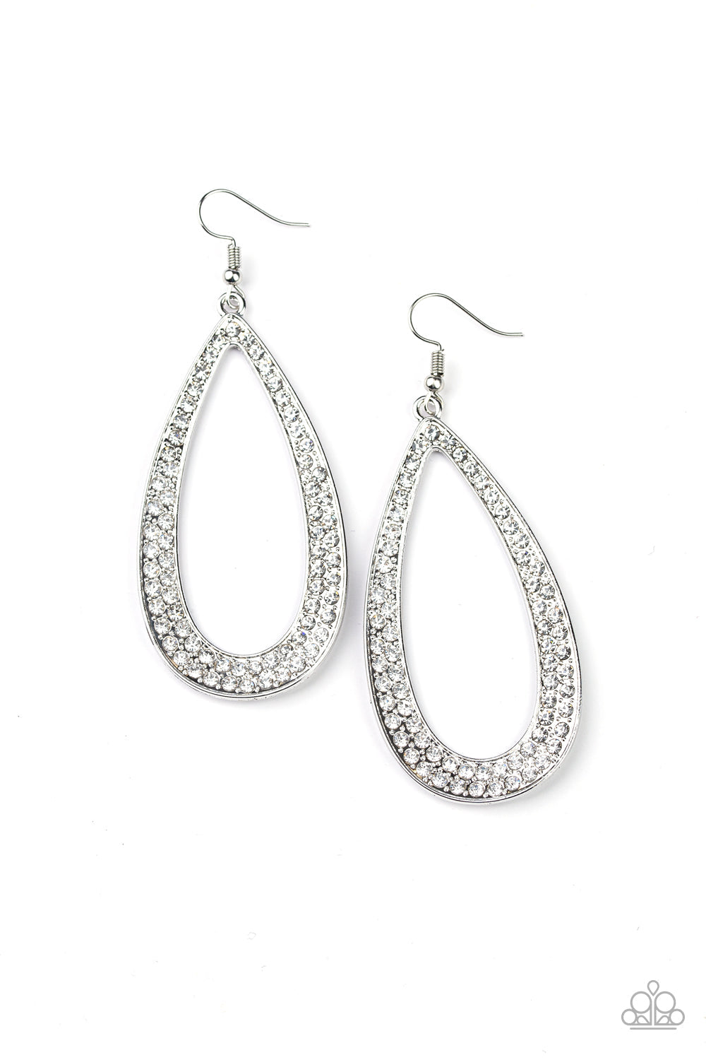 Paparazzi Diamond Distraction - White - Pusher P