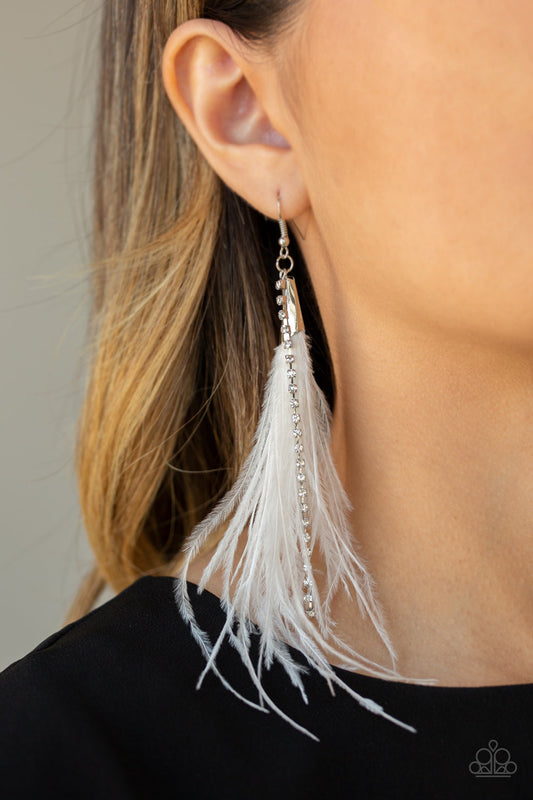 Paparazzi Showstopping Showgirl - White - Pusher P