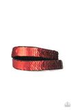 Paparazzi Under The SEQUINS - Brown Bracelet - Pusher P